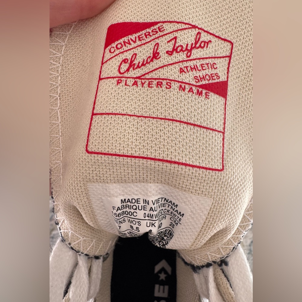 Chuck Taylor® All Star® Run Star Hike High Top Platform Sneaker (Unisex) - Picture 10 of 15